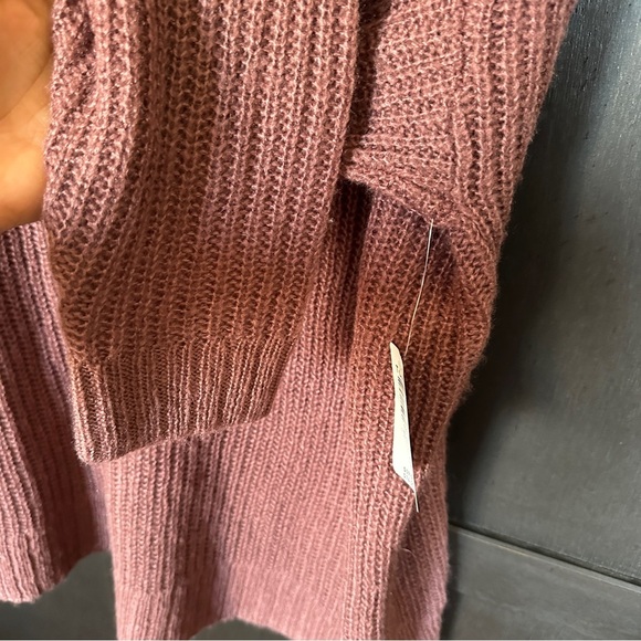 TORRID SWEATER WOMENS OVERSIZE 4 BURGUNDY COWL NECK TUNIC DOLMAN SLEEVE PULLOVER - Picture 3 of 8